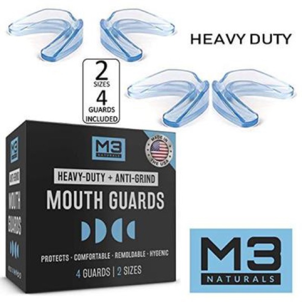 M3 Naturals Mouth Guard for Teeth Grinding...New
